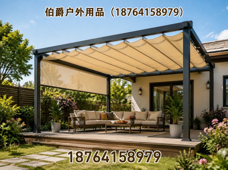 天桥区铝合金凉亭展示图